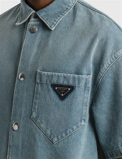 prada jeans online|prada denim shirt.